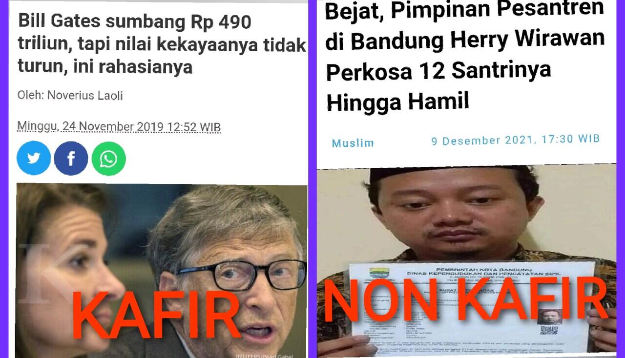 Muncul Dugaan Syiah, Denny Siregar Bongkar Identitas Herry Wirawan Lewat Foto