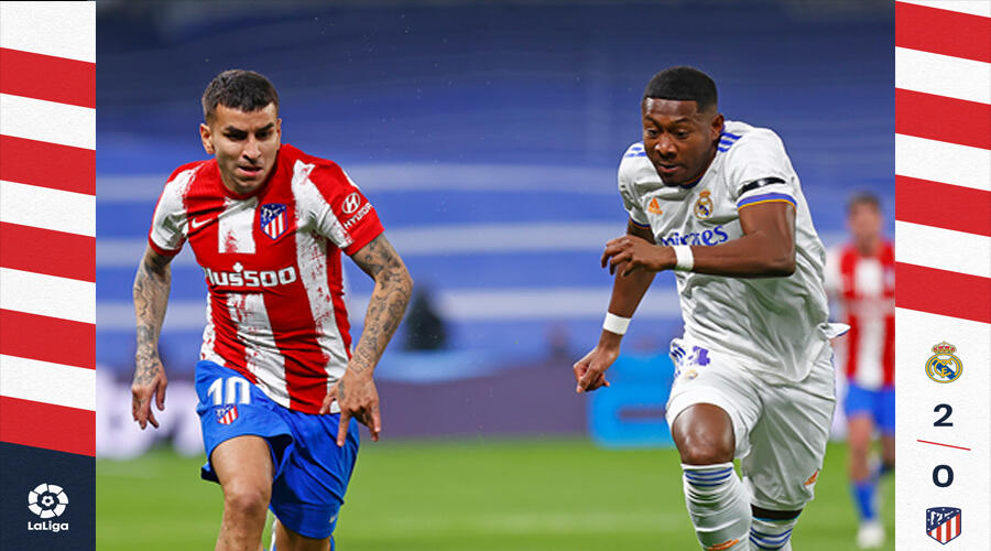 Hasil Pertandingan Real Madrid vs Atletico Madrid : Skor 2-0