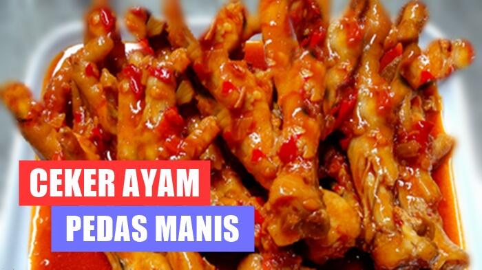Resep Ceker Pedas Manis Sederhana yang Bikin Nagih