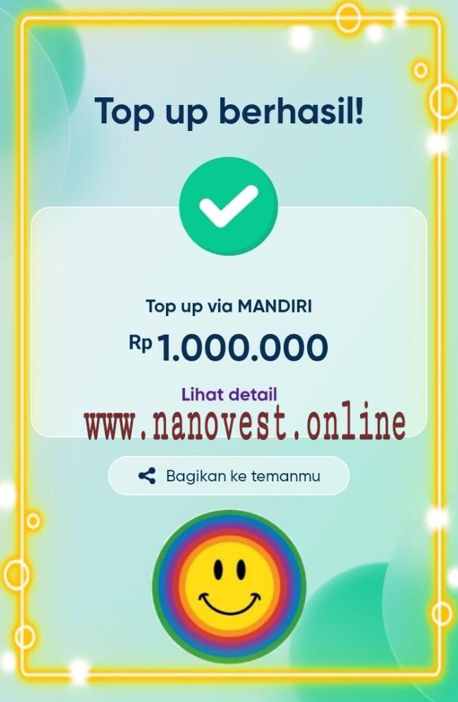 CARA ISI DEPOSIT NANOVEST MELALUI (VA) VIRTUAL ACCOUNT "GRATIS"