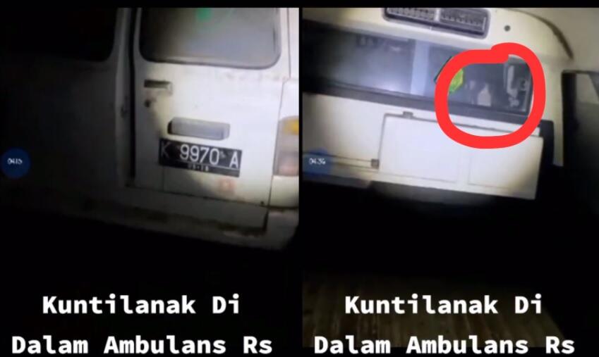 Pria Ini Uji Nyali Bertemu Kuntilanak di Mobil Ambulans