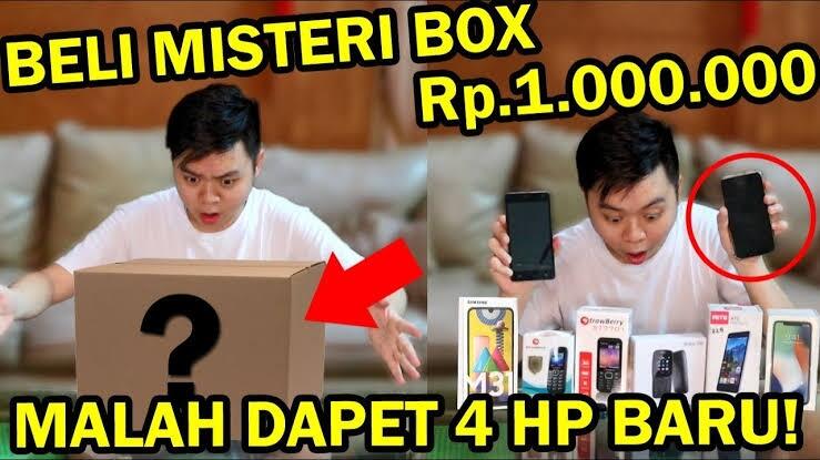 Konten Unboxing Misteri Box, Ternyata Banyak Yang Suka!