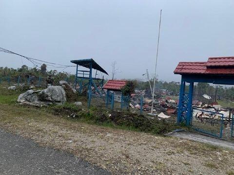 Penampakan Bangunan SMP di Papua Luluh Lantak Akibat Ulah Teroris KKB