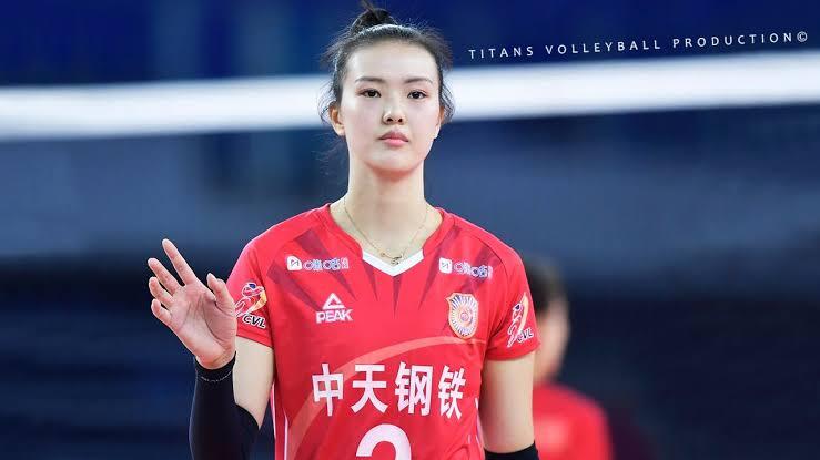 Cantiknya Zhang Changning Atlet Bola Voli Putri Asal Cina, Yang Jadi Idaman Para Pria