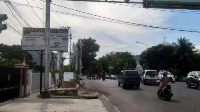 Duh, Peralatan Lampu Lalu Lintas di Padang Raib Digondol Maling