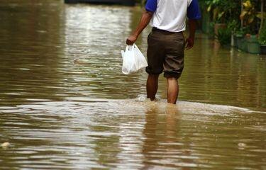 Banjir Rendam Permukiman Pondok Pinang Jaksel Berasal dari Luapan Kali Pesanggrahan