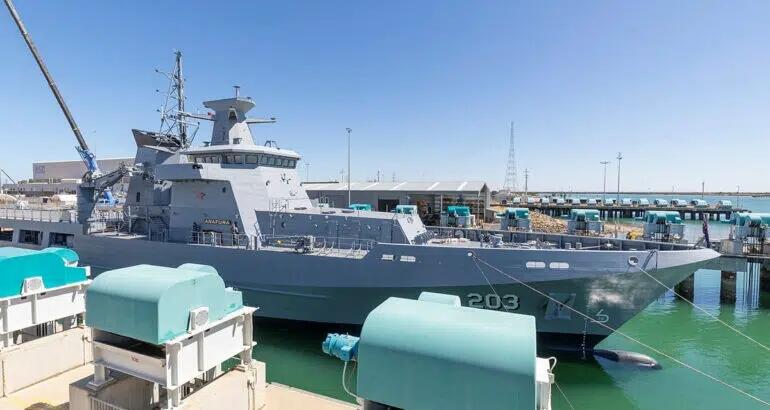 OPV Arafura Pertama Diluncurkan, Inilah Peronda Perbatasan Australia di Masa Depan