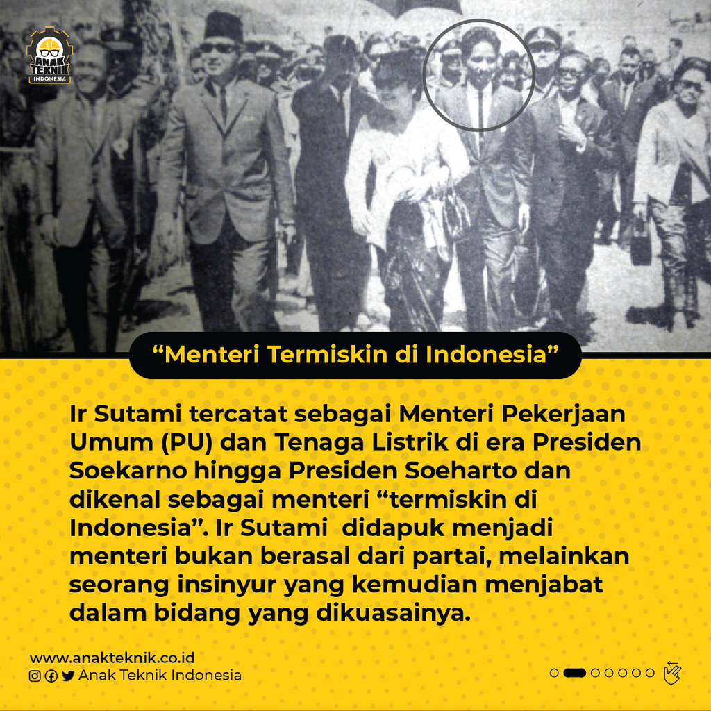 Soetami, Menteri Termiskin Di Indonesia