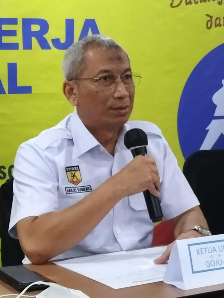 Rakernas Goju Ryu Association 2021 Lantik Pengurus Pusat Periode 2020 - 2025