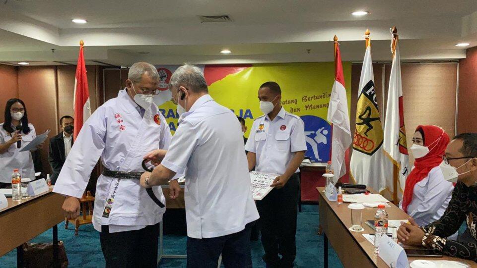 Rakernas Goju Ryu Association 2021 Lantik Pengurus Pusat Periode 2020 - 2025