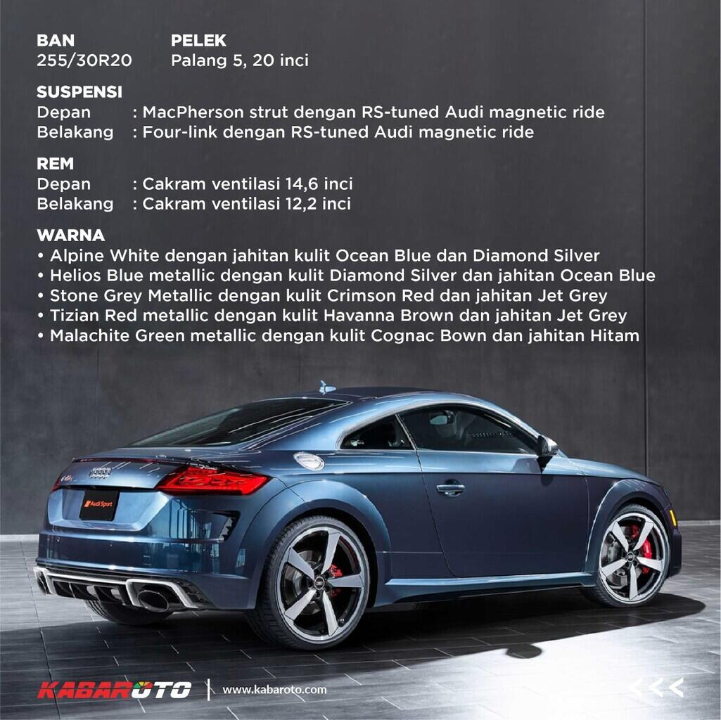 Audi TT RS Heritage Edition Hadir Dengan Nuansa Warna Nostalgia