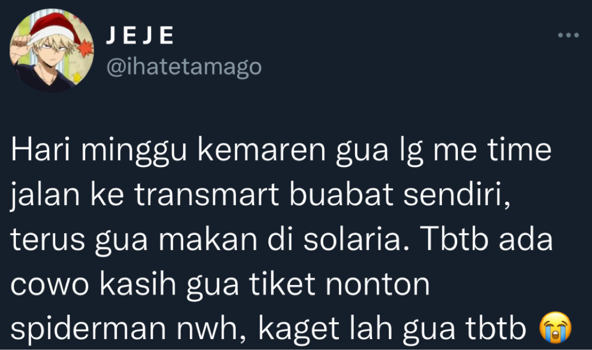 Netizen Ini Diajak Nonton Spider-Man: No Way Home oleh Stranger, Netizen Iri