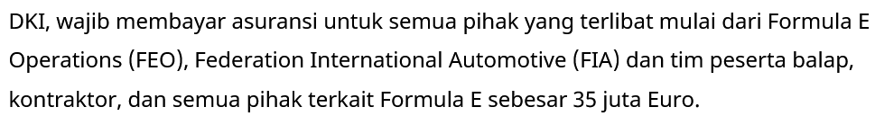 Ancol Bakal Ditutup Selama Formula E, Jakpro: Penonton Sekitar 50 Ribu