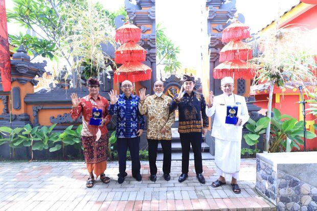 Pura Widya Santika di Kampus UP Jakarta diresmikan wujud toleransi beragama.