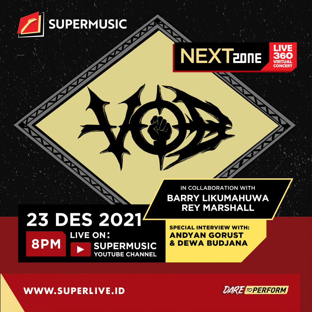 Hadir Ekslusif, VoB Akan Berikan Kolaborasi Apik di Konser Musik Virtual Akhir Tahun!