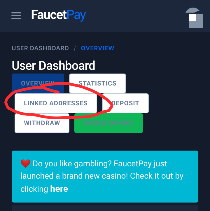 Microwallet FaucetPay