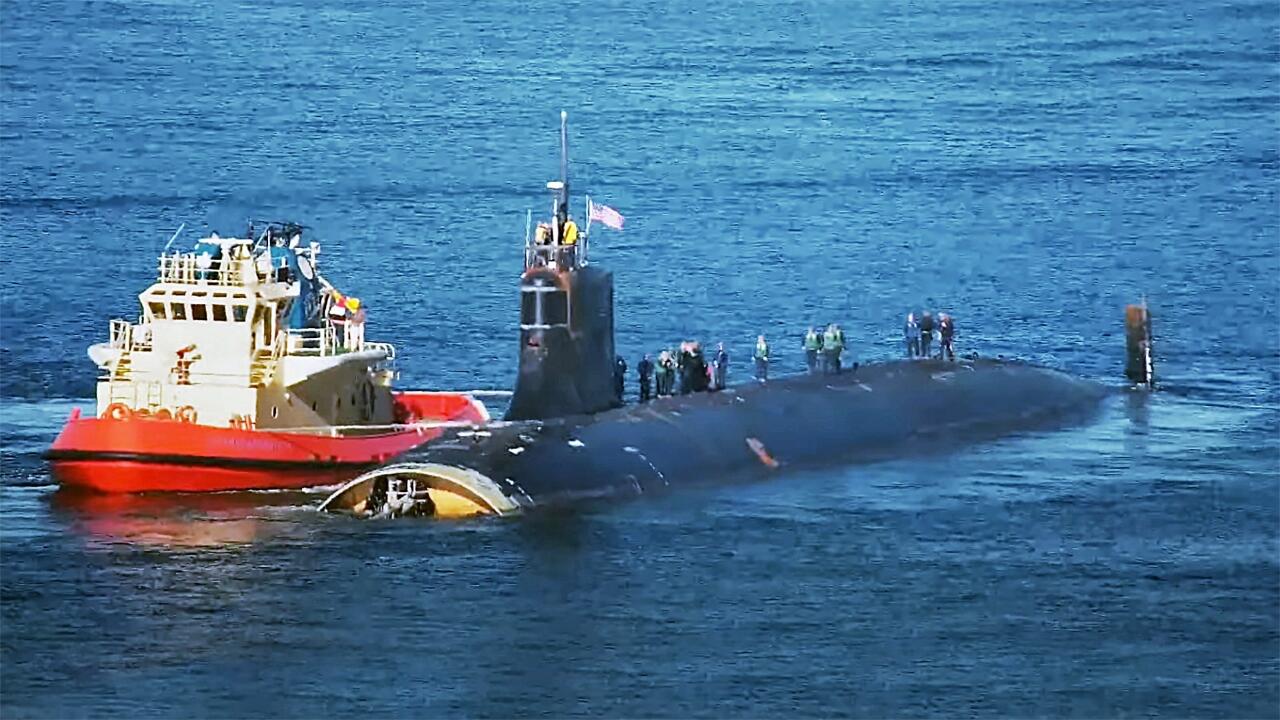 Kongres AS Menganggarkan Rp 700 Miliar Untuk Perbaikan Kapal Selam USS Connecticut