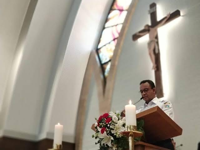 Anies Ucapkan Selamat Natal: Semoga Berlangsung Aman Damai dan Teduh