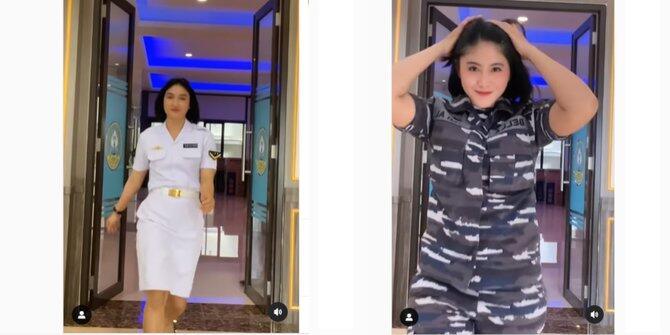 Korps Wanita Angkatan Laut, Bergaya Layaknya Model Profesional