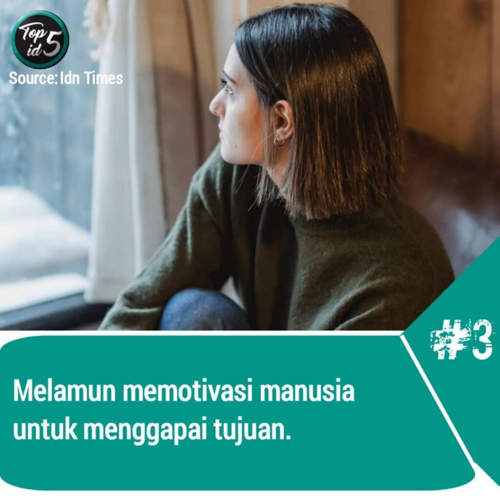 Tidak Hanya Membuang Waktu, Ternyata Melamun Itu Bisa Berfaedah Loh! Skuy Kepoin Dah!