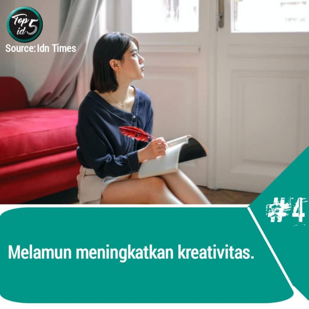 Tidak Hanya Membuang Waktu, Ternyata Melamun Itu Bisa Berfaedah Loh! Skuy Kepoin Dah!