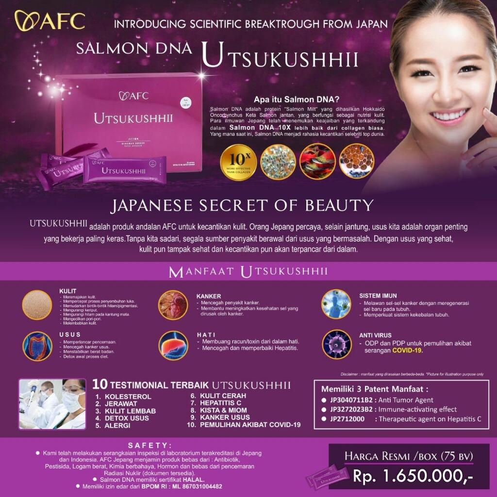 📱085277553117 Distributor AFC SOP SUBARASHI PALEMBANG UTSUKUSHHII SOP100+ SENSEISURU