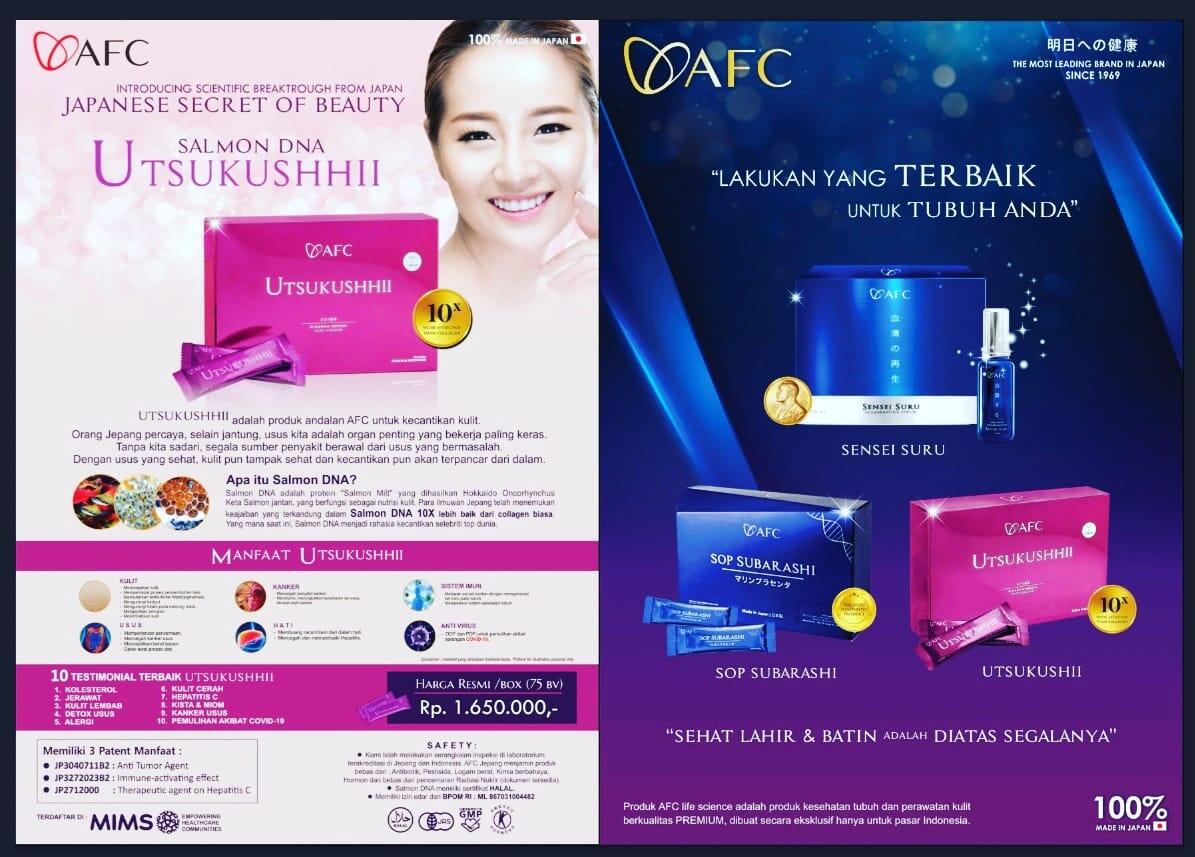 📱085277553117 Distributor AFC SOP SUBARASHI PALEMBANG UTSUKUSHHII SOP100+ SENSEISURU