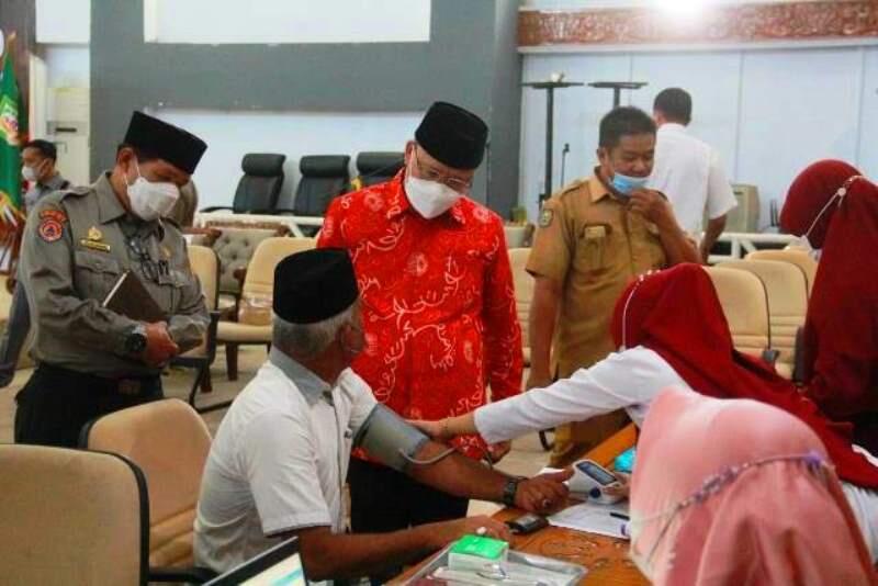 Vaksinasi Bengkulu Lampaui Target Nasional