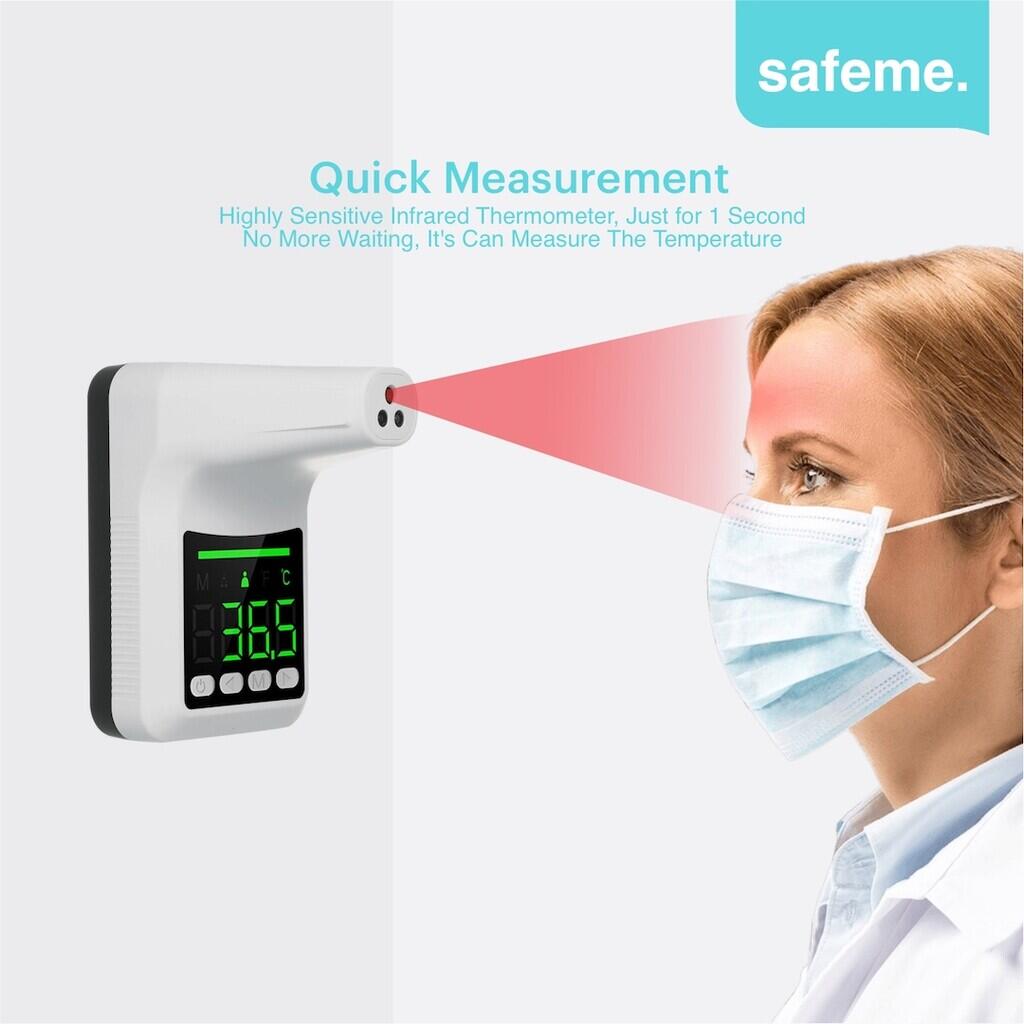 Termometer Infrared Dinding Ruangan Thermometer Standing Tripod K3 Pro Mini