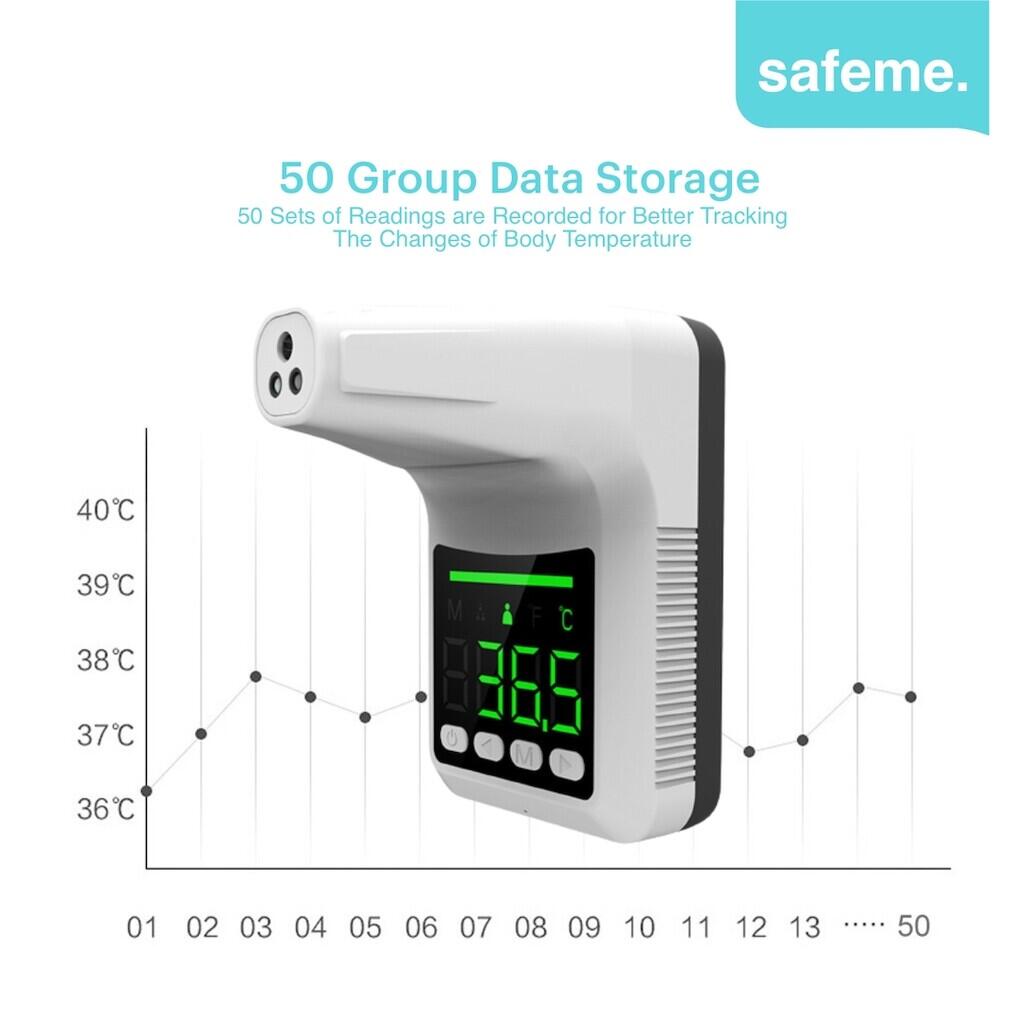Termometer Infrared Dinding Ruangan Thermometer Standing Tripod K3 Pro Mini