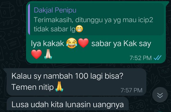 Modus Baru Penipuan! Hati-Hati Bagi Semua Pengguna Sosmed Yang Mau Jadi Reseller!