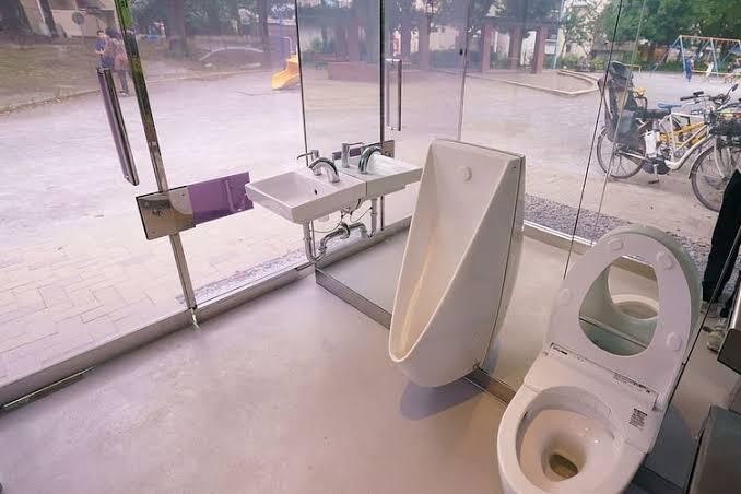 Toilet Umum Transparan Di Jepang Ini Bikin Orang Berdecak Kagum!