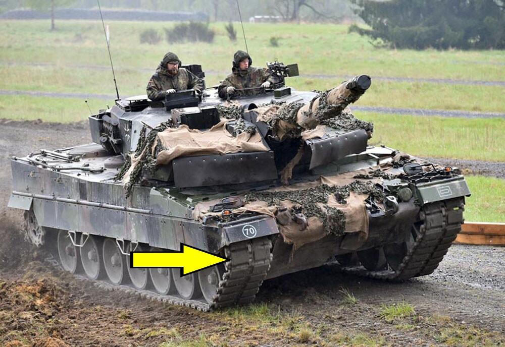 Mengapa Tank Menggunakan Roda Rantai ?