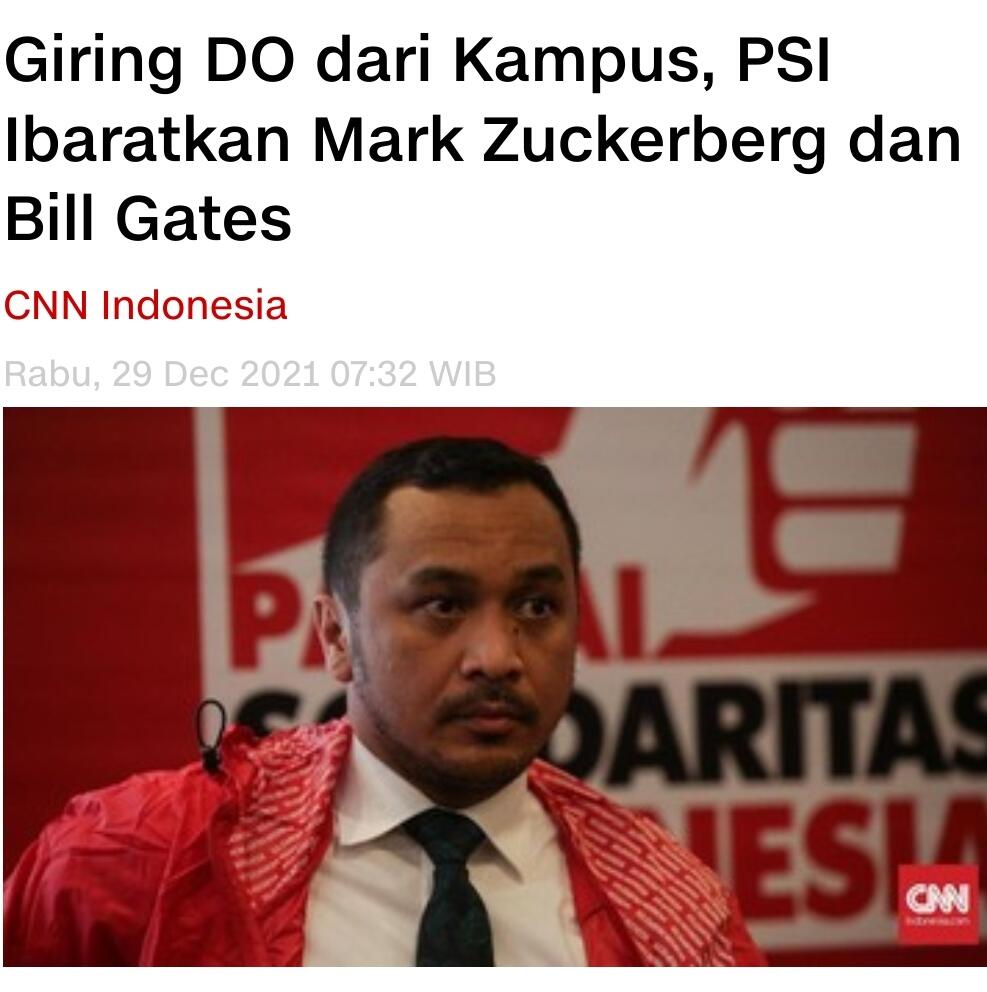 Universitas Paramadina: Giring DO dari Kampus Dua Kali