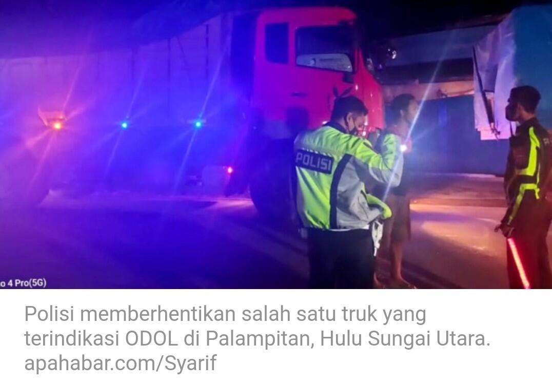Amuntai Bak Kota Seribu Truk, Polisi Buka-Bukaan