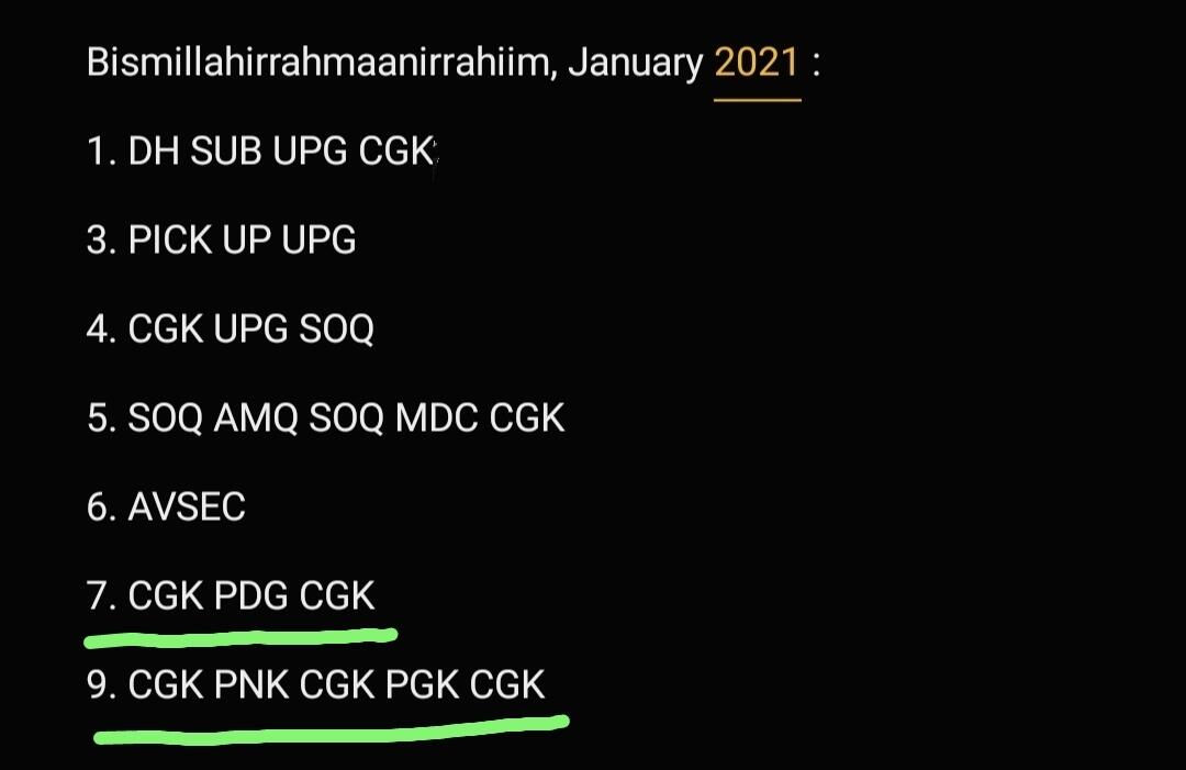 Kisah Sebelum Pesawat PK-CLC Terjatuh