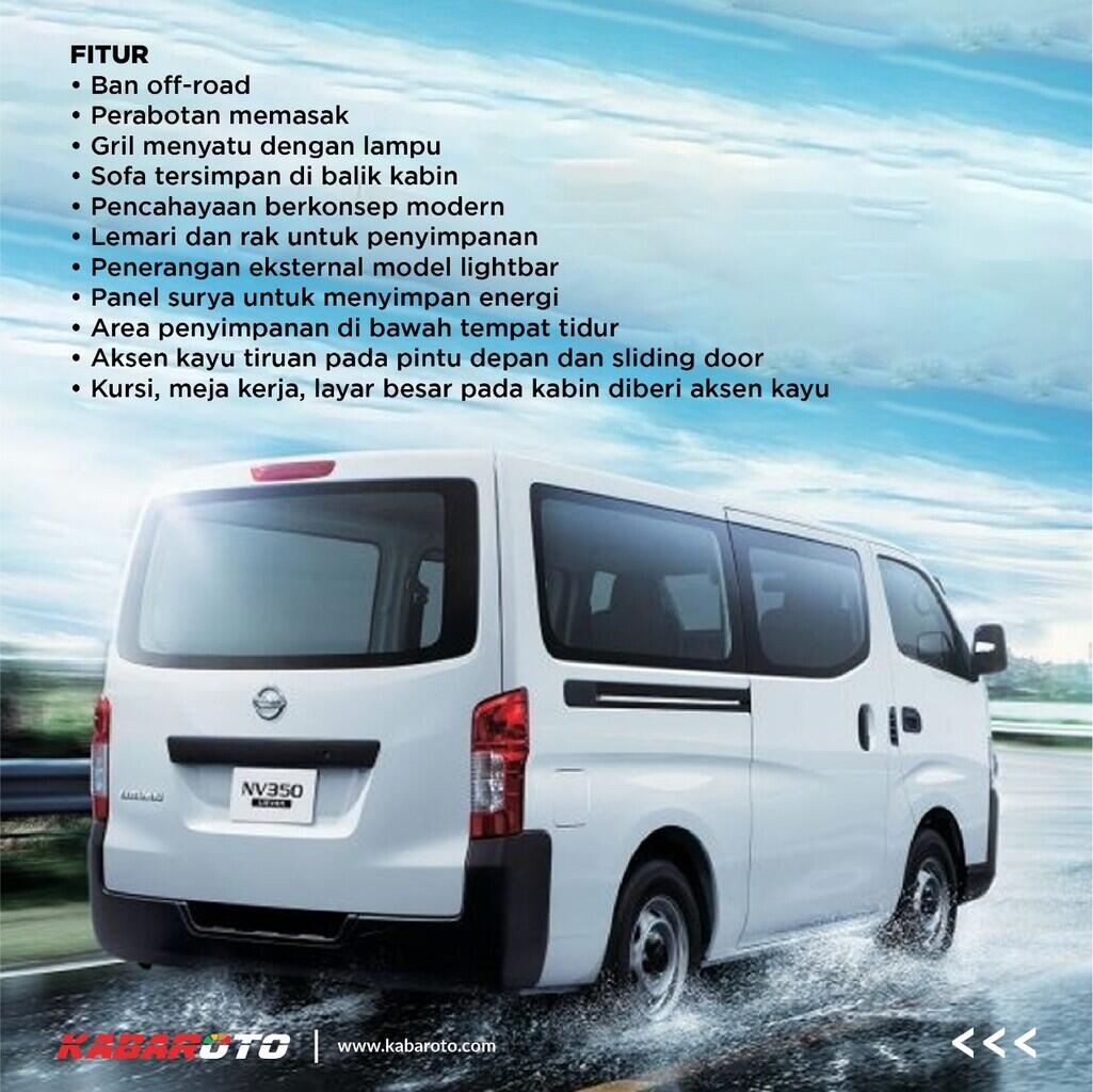 Nissan NV350 Konsep Campervan Bakal Mejeng Di Tokyo Auto Salon 2022