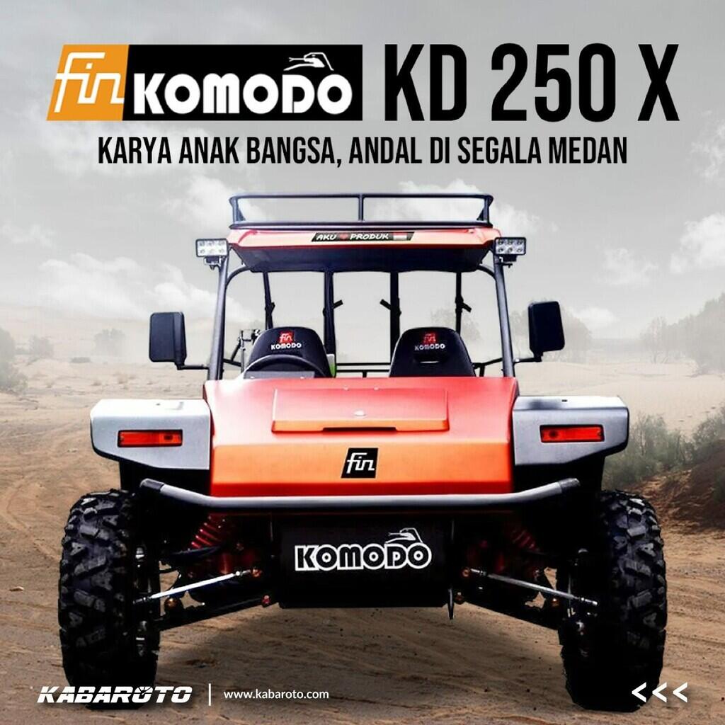 Fin Komodo KD 250 X Buatan Jawa Barat Raih Penghargaan Kemenperin