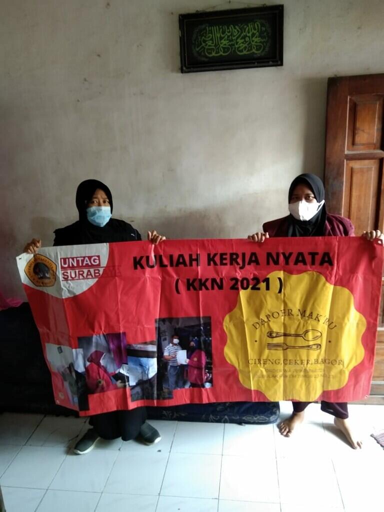 Meringankan Umkm Dalam Penggarapan Logo Dan Penjualan Onlie Kkn Untag Surabaya