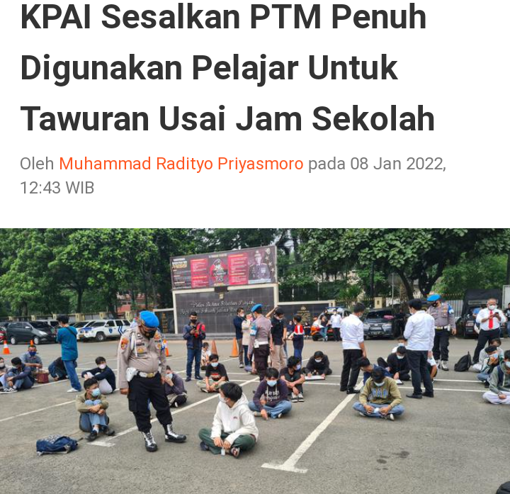 Baru Turun Sekolah Offline Langsung Tawuran! yang Salah Pelajarnya atau Sistemnya?