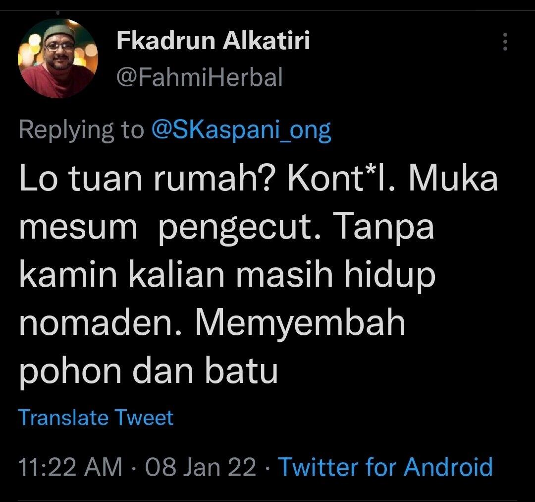 Telak! Tanggapi Fahmi Herbal, Budiman Sudjatmiko: Babi Tak Bisa Bangun Candi 