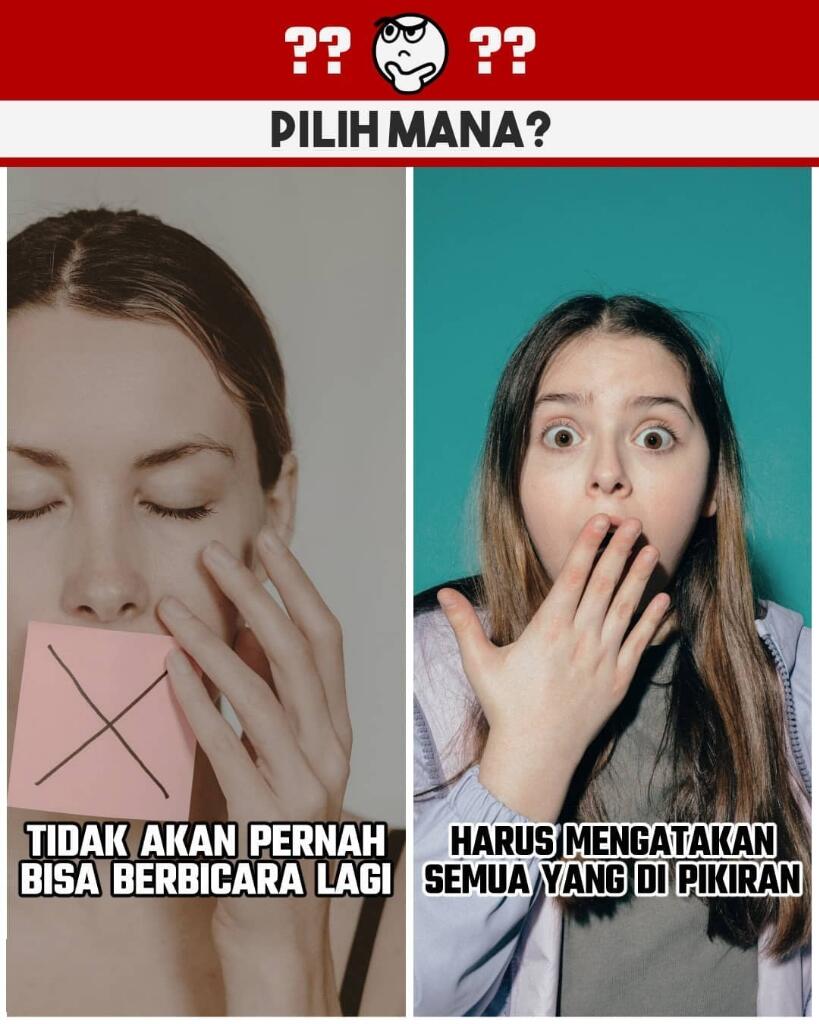 Manakah Yang Kamu Pilih Diantaranya? Aku Pilih Yang Tengah Aja, Kamu?