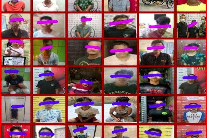 Tim Polda Sumut Tangkap 39 Pelaku Begal