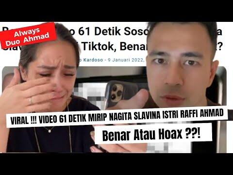 Video 61 Detik Mirip Nagita Slavina, Diburu Netizen! Ternyata Editan?