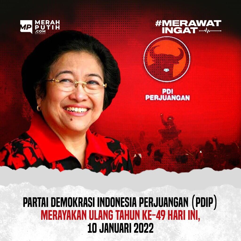 Di HUT PDIP, Megawati Sebut Turba Cara Paling Efektif Menangkan Pemilu 2024