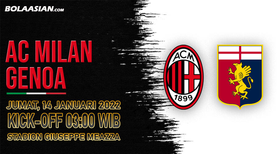 Prediksi AC Milan vs Genoa 14 Januari 2022