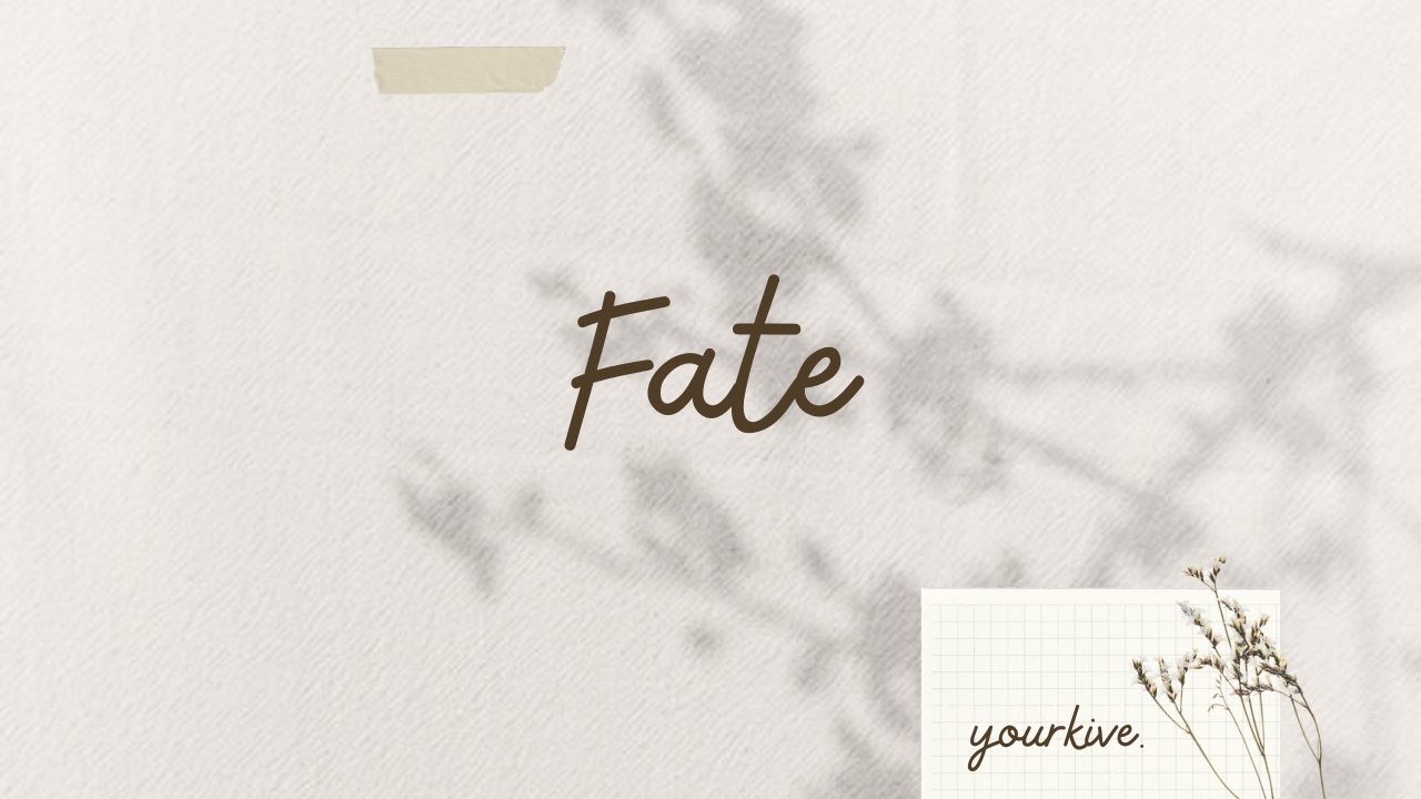 Fate - Short Story.