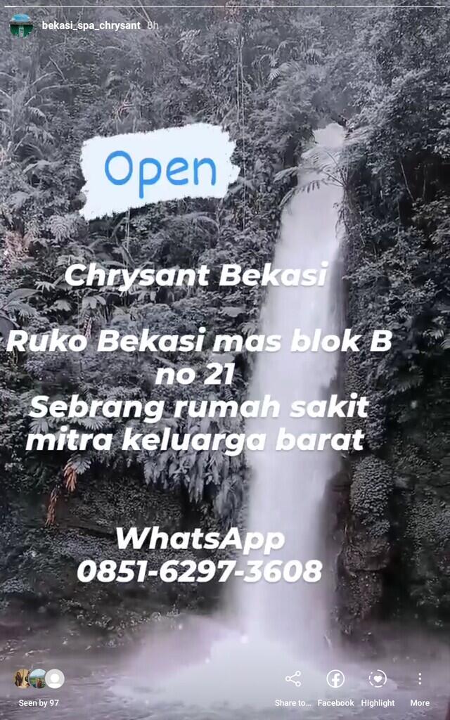 Spa bekasi chrysant spa ruko Mas bekasi