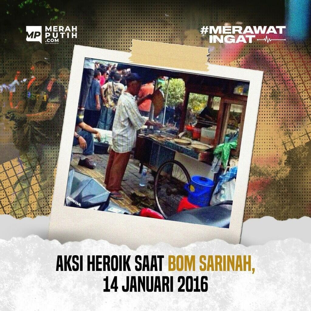 Aksi Heroik Warganet +62 Saat Bom Sarinah: 'Keep Calm and Grill Satay'