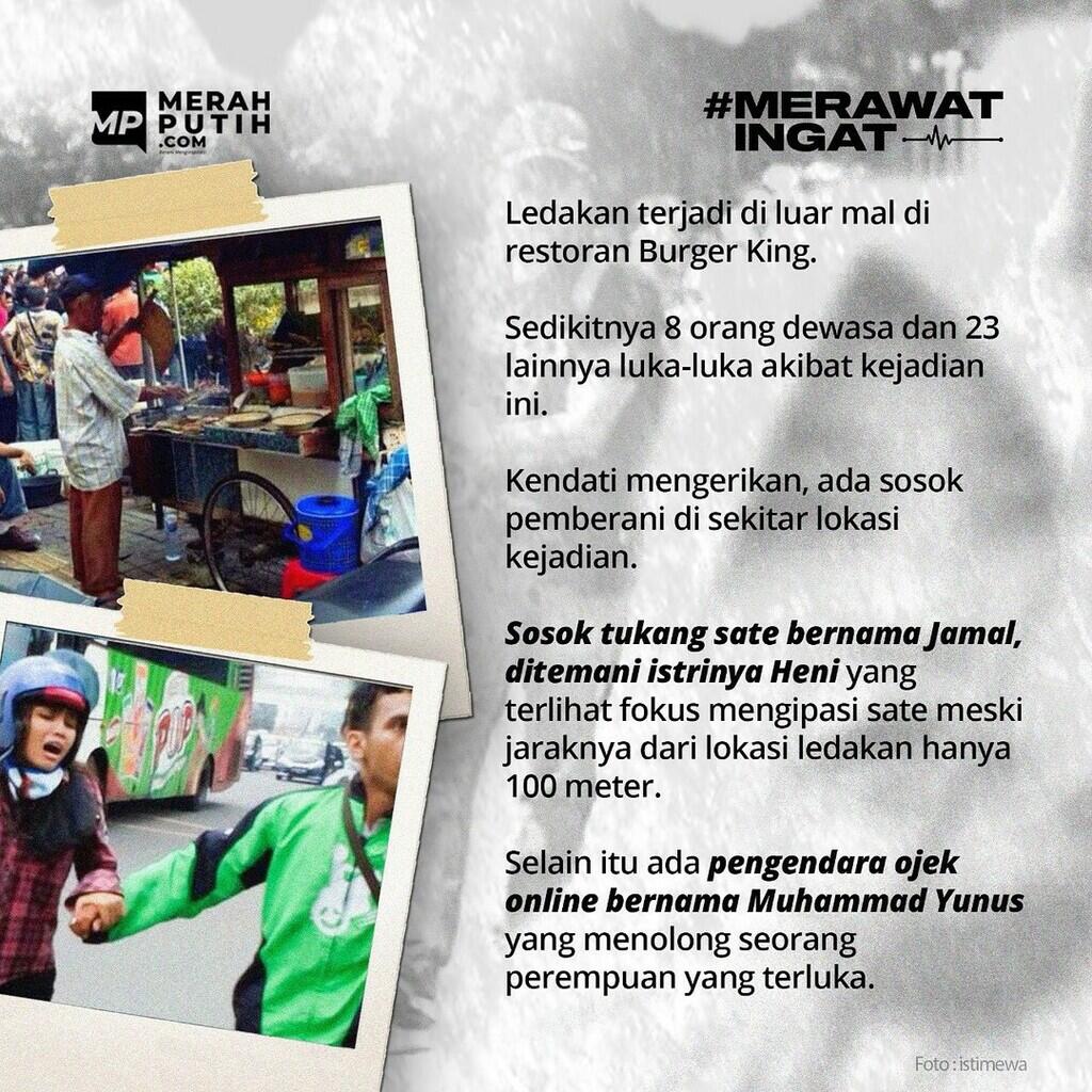 Aksi Heroik Warganet +62 Saat Bom Sarinah: 'Keep Calm and Grill Satay'
